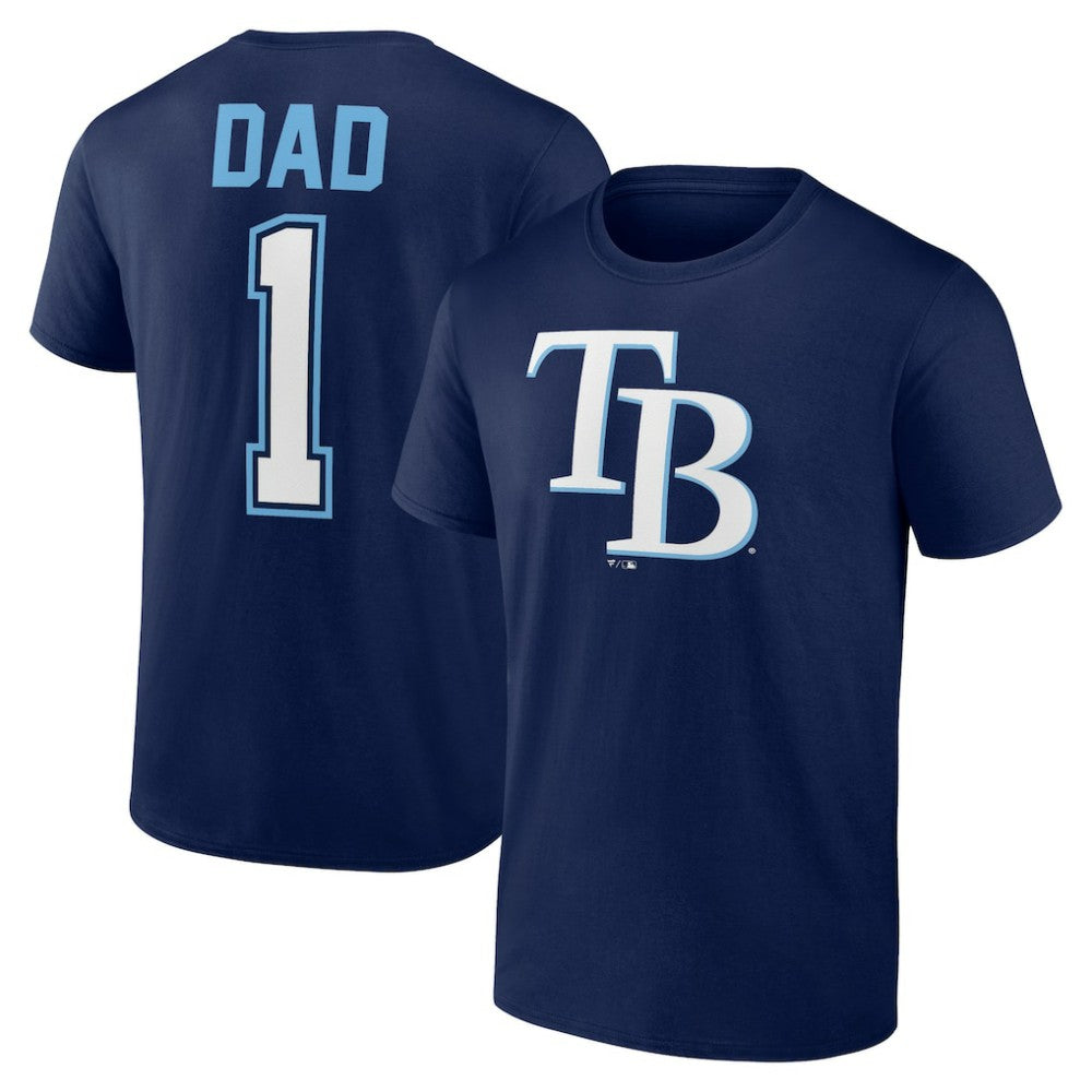 MLB Tampa Bay Rays Father's Day #1 Dad T-Shirt