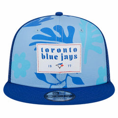 MLB Toronto Blue Jays New Era Bikini Bottom Trucker 9FIFTY Snapback Hat