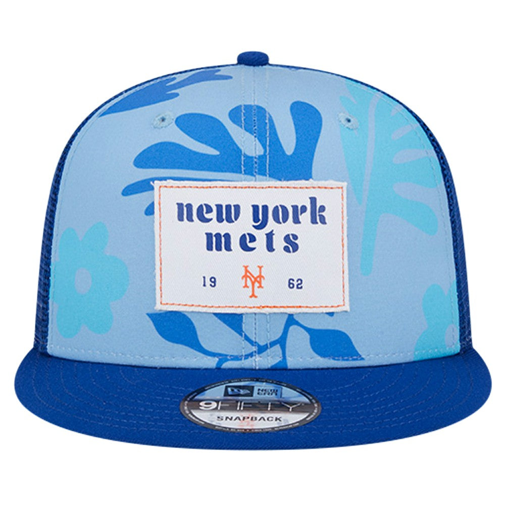 MLB New York Mets New Era Bikini Bottom Trucker 9FIFTY Snapback Hat