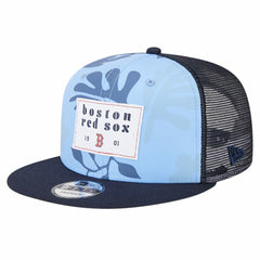 MLB Boston Red Sox New Era Bikini Bottom Trucker 9FIFTY Snapback Hat