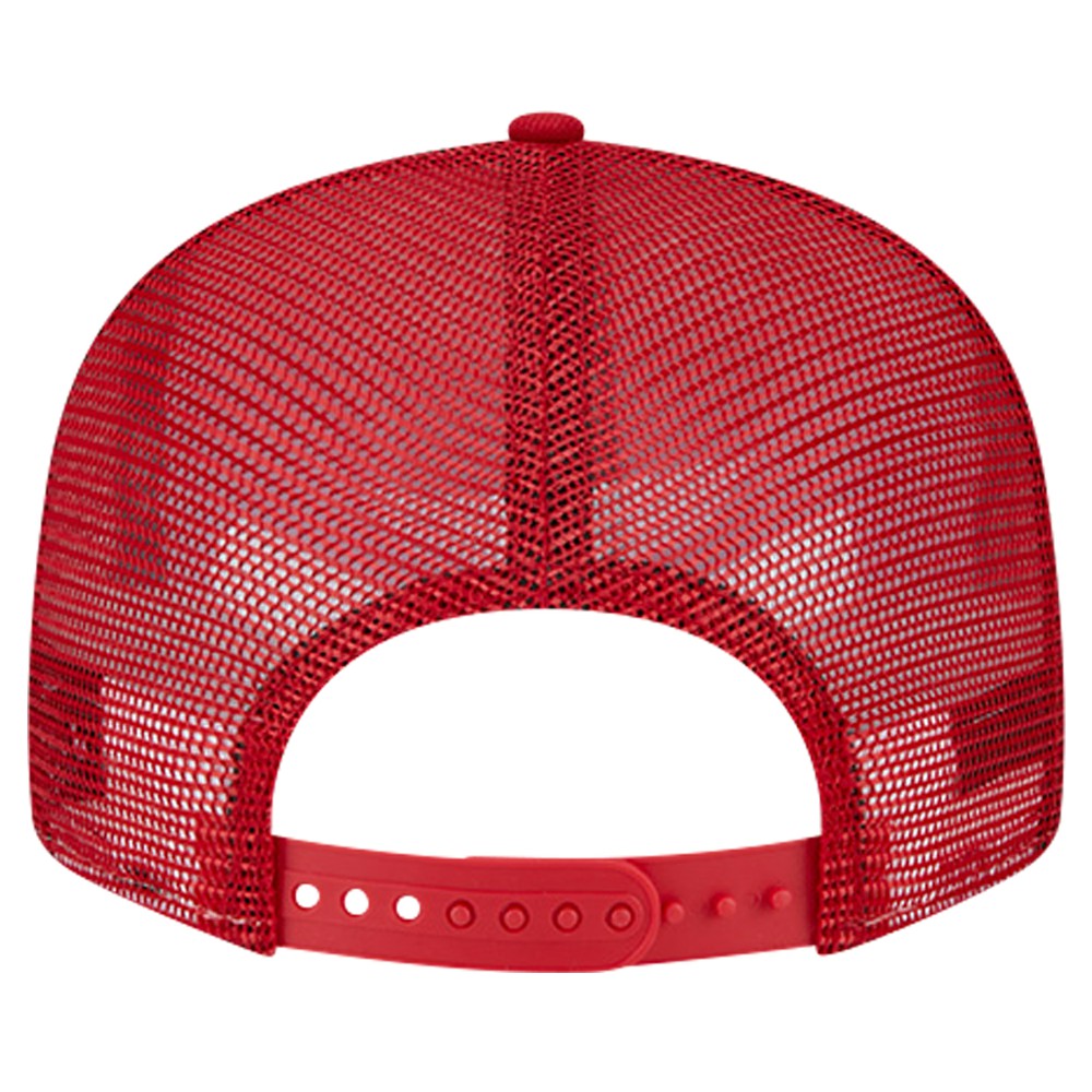 MLB Los Angeles Angels New Era Bikini Bottom Trucker 9FIFTY Snapback Hat