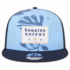 MLB Houston Astros New Era Bikini Bottom Trucker 9FIFTY Snapback Hat