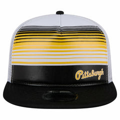 MLB Pittsburgh Pirates New Era Team Horizon 9FIFTY A-Frame Trucker Snapback Hat