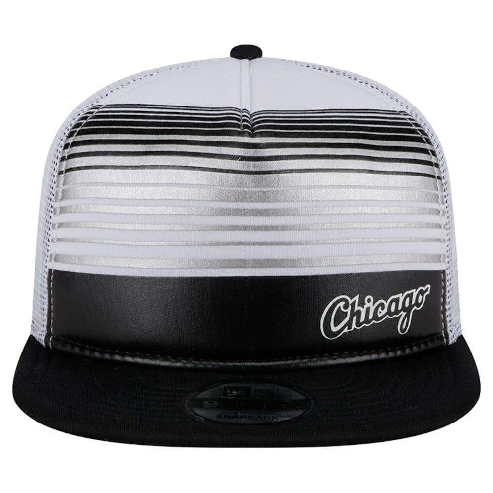 MLB Chicago White Sox New Era Team Horizon 9FIFTY A-Frame Trucker Snapback Hat