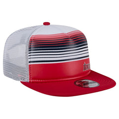 MLB Los Angeles Angels New Era Team Horizon 9FIFTY A-Frame Trucker Snapback Hat