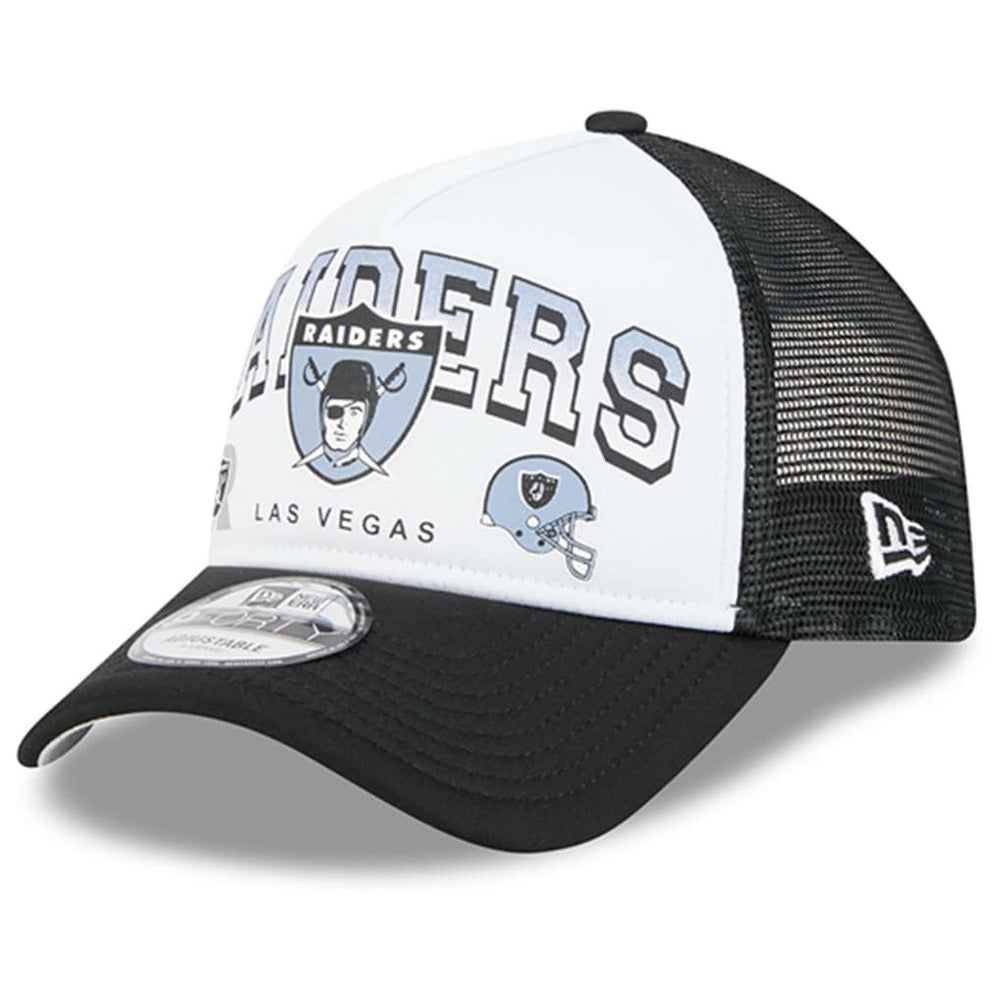 Retro Wordmark A-Frame 9FORTY Adjustable Hat - Las Vegas Raiders