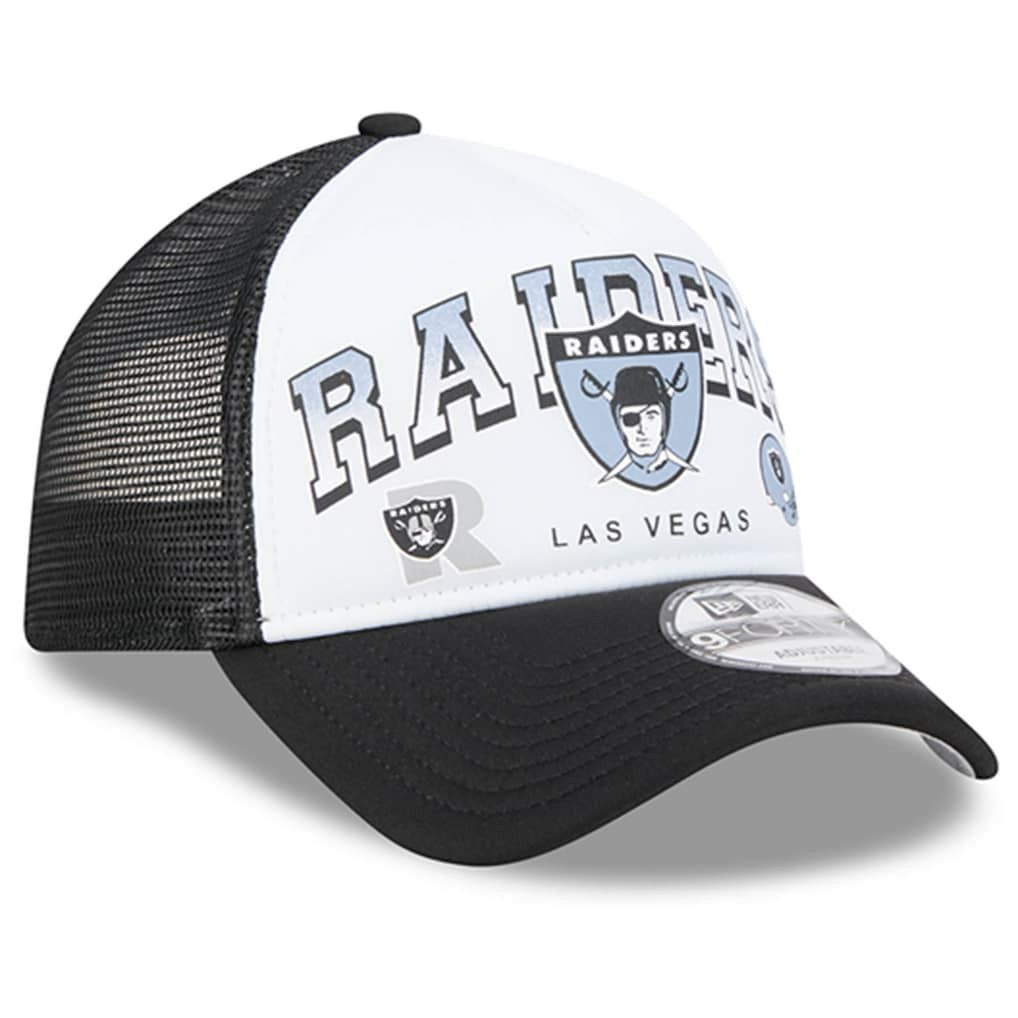 Retro Wordmark A-Frame 9FORTY Adjustable Hat - Las Vegas Raiders