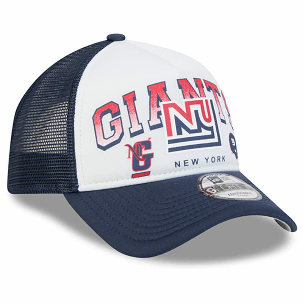 Retro Wordmark A-Frame 9FORTY Adjustable Hat - New York Giants