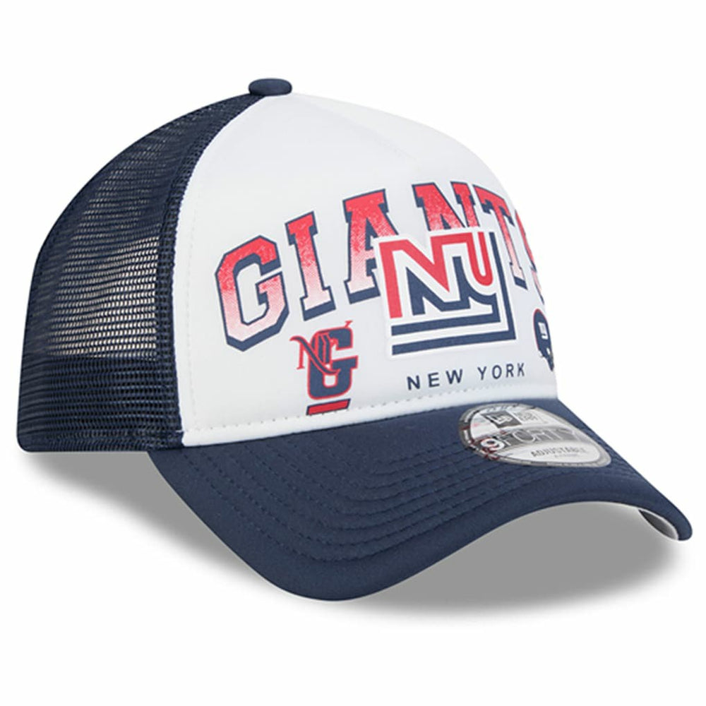 Retro Wordmark A-Frame 9FORTY Adjustable Hat - New York Giants