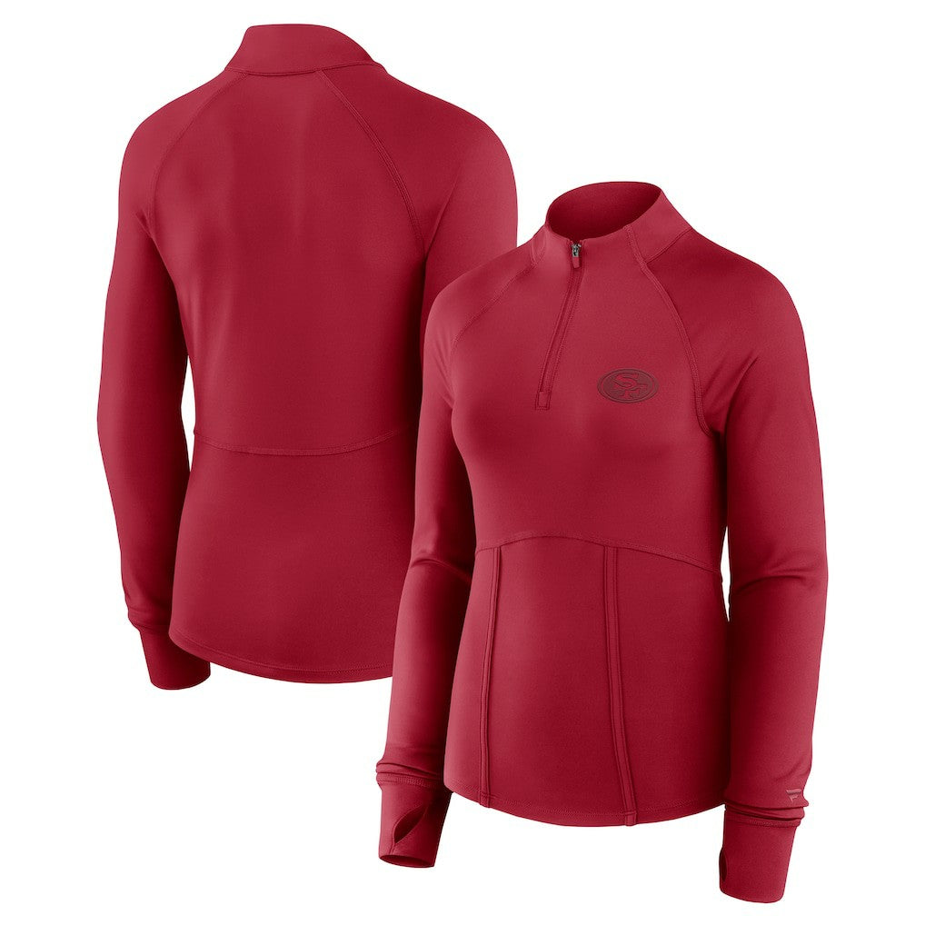 Women's Elements Quarter-Zip Jacket - San Francisco 49ers