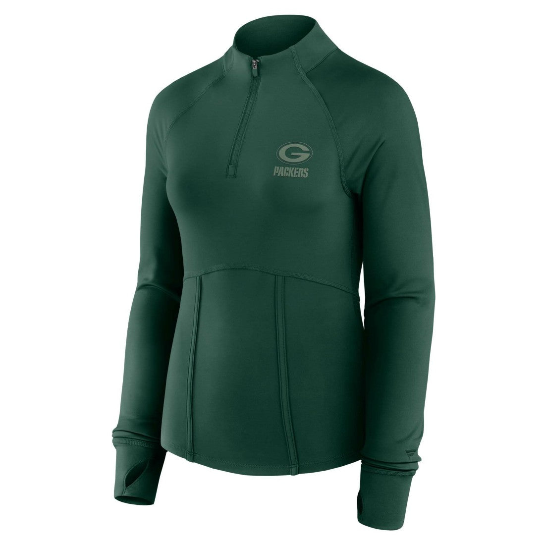 Women's Elements Raglan Quarter-Zip Jacket - Green Bay Packers