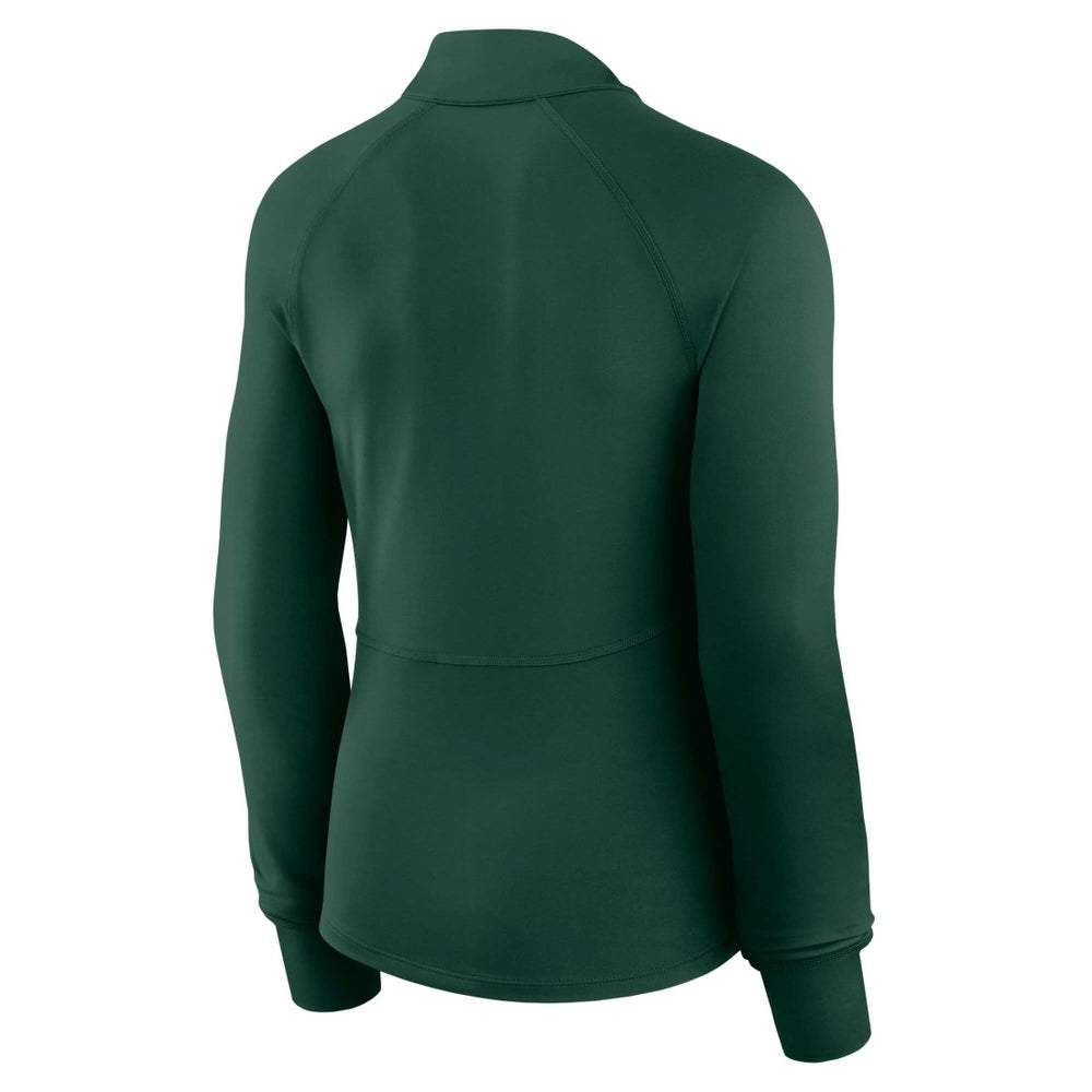 Women's Elements Raglan Quarter-Zip Jacket - Green Bay Packers