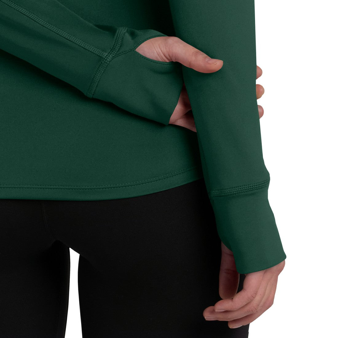 Women's Elements Raglan Quarter-Zip Jacket - Green Bay Packers