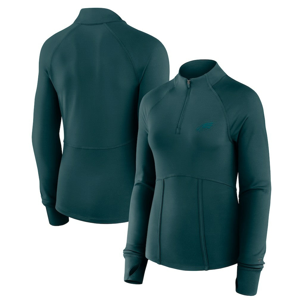 Women's Elements Quarter-Zip Jacket - Philadelphia Eagles