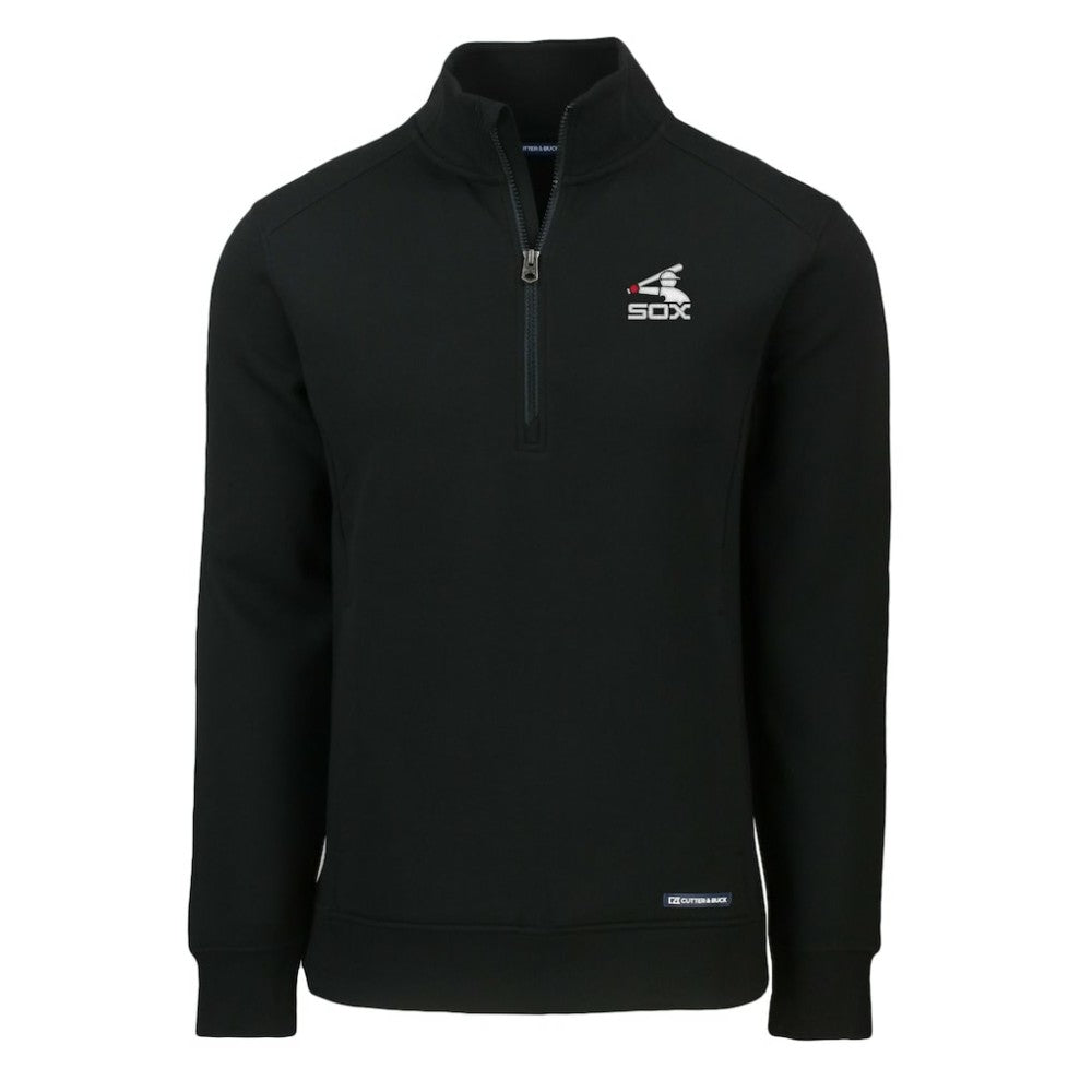 MLB Chicago White Sox Cutter & Buck Cooperstown Collection Roam Eco Recycled Quarter-Zip Pullover