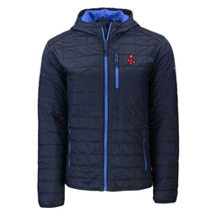 MLB Boston Red Sox Cutter & Buck Cooperstown Collection Rainier Primaloft Eco Full-Zip Hooded Jacket