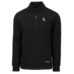 MLB Los Angeles Dodgers Cutter & Buck Roam Eco Recycled Quarter-Zip Pullover
