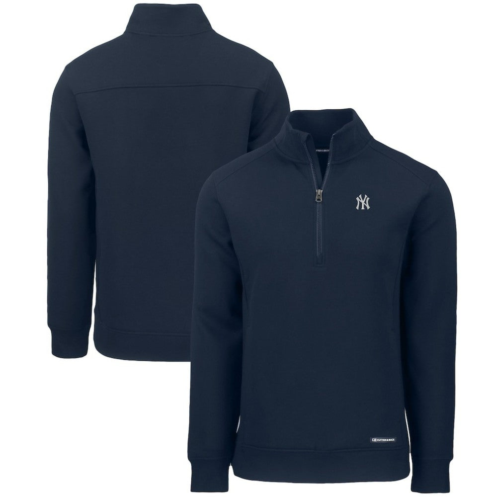 MLB New York Yankees Cutter & Buck Roam Eco Recycled Quarter-Zip Pullover