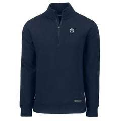 MLB New York Yankees Cutter & Buck Roam Eco Recycled Quarter-Zip Pullover