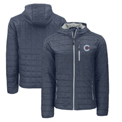 MLB Chicago Cubs Cutter & Buck City Connect Rainier Primaloft Eco Full-Zip Hooded Jacket