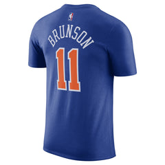NBA Jalen Brunson New York Knicks Icon Edition Name & Number T-Shirt