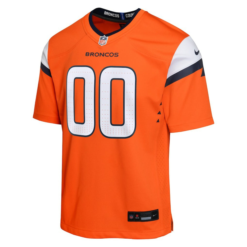 Youth Mile High Collection Custom Game Jersey - Denver Broncos