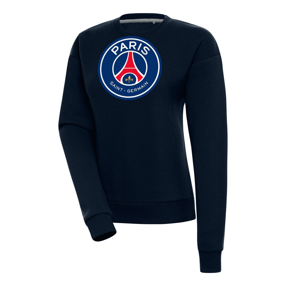 Paris Saint-Germain Women's Takeover Crewneck Pullover Sweatshirt -  Navy