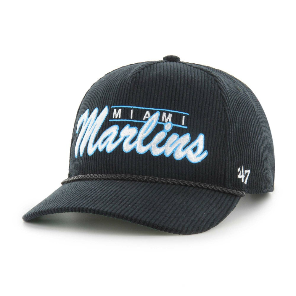 MLB Miami Marlins '47 Corduroy Hitch Adjustable Hat