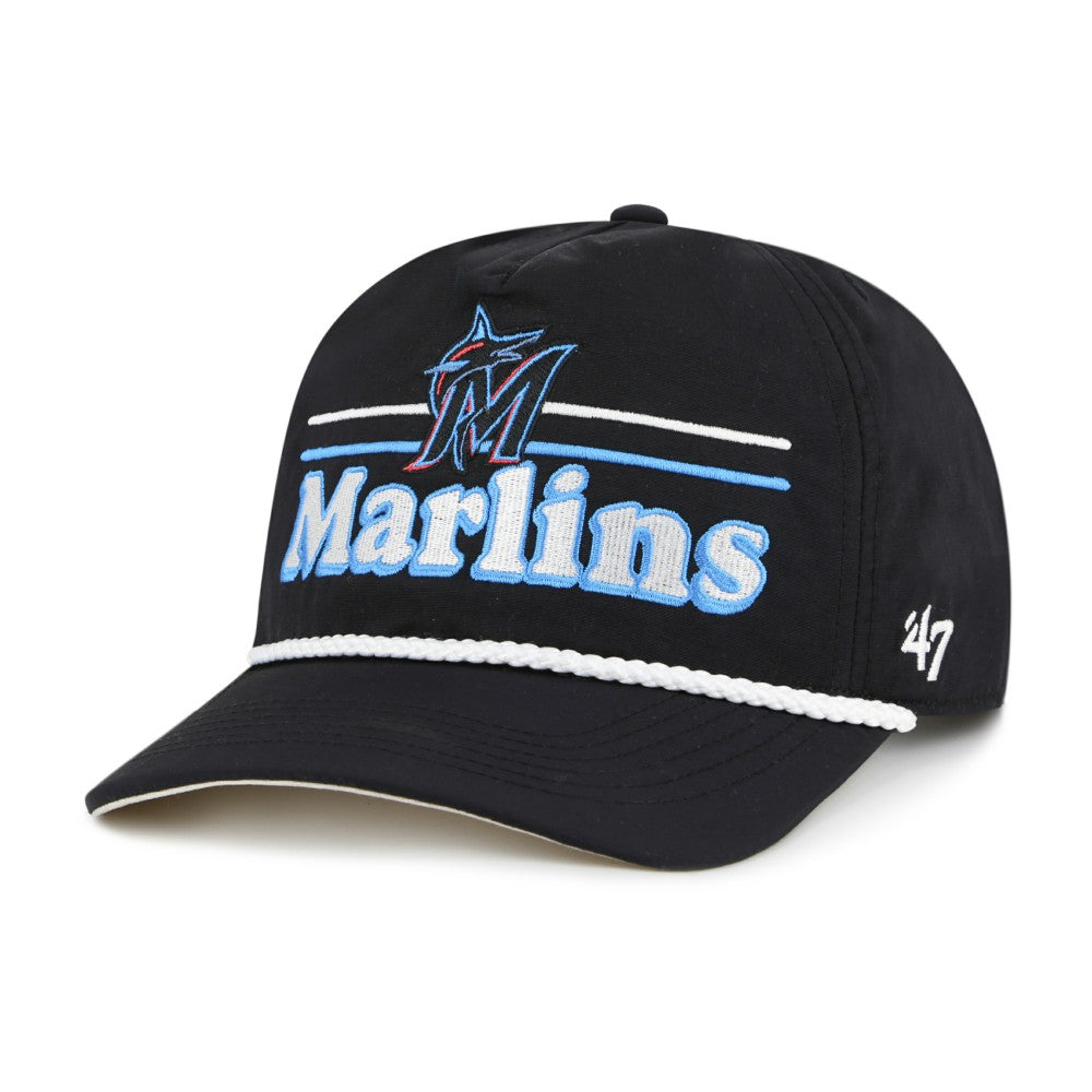 MLB Miami Marlins '47 Campscape Hitch Adjustable Hat