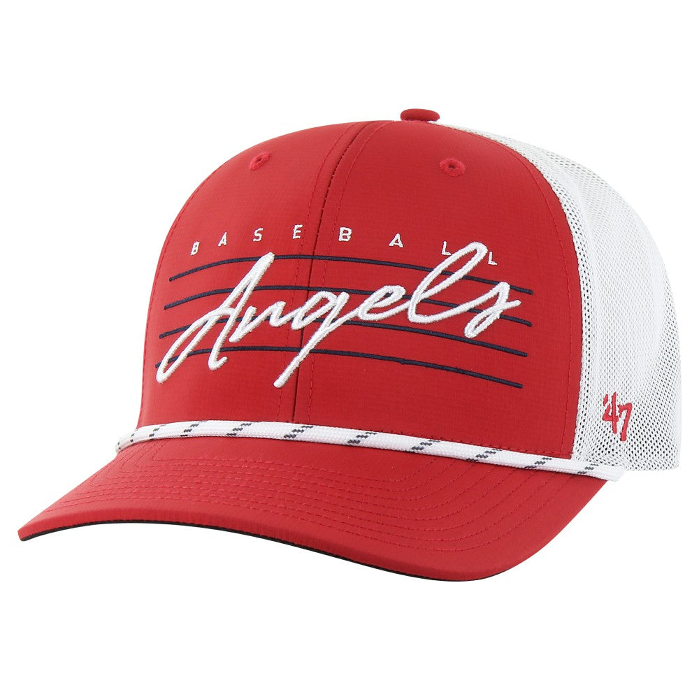 MLB Los Angeles Angels '47 Downburst Trucker Adjustable Hat