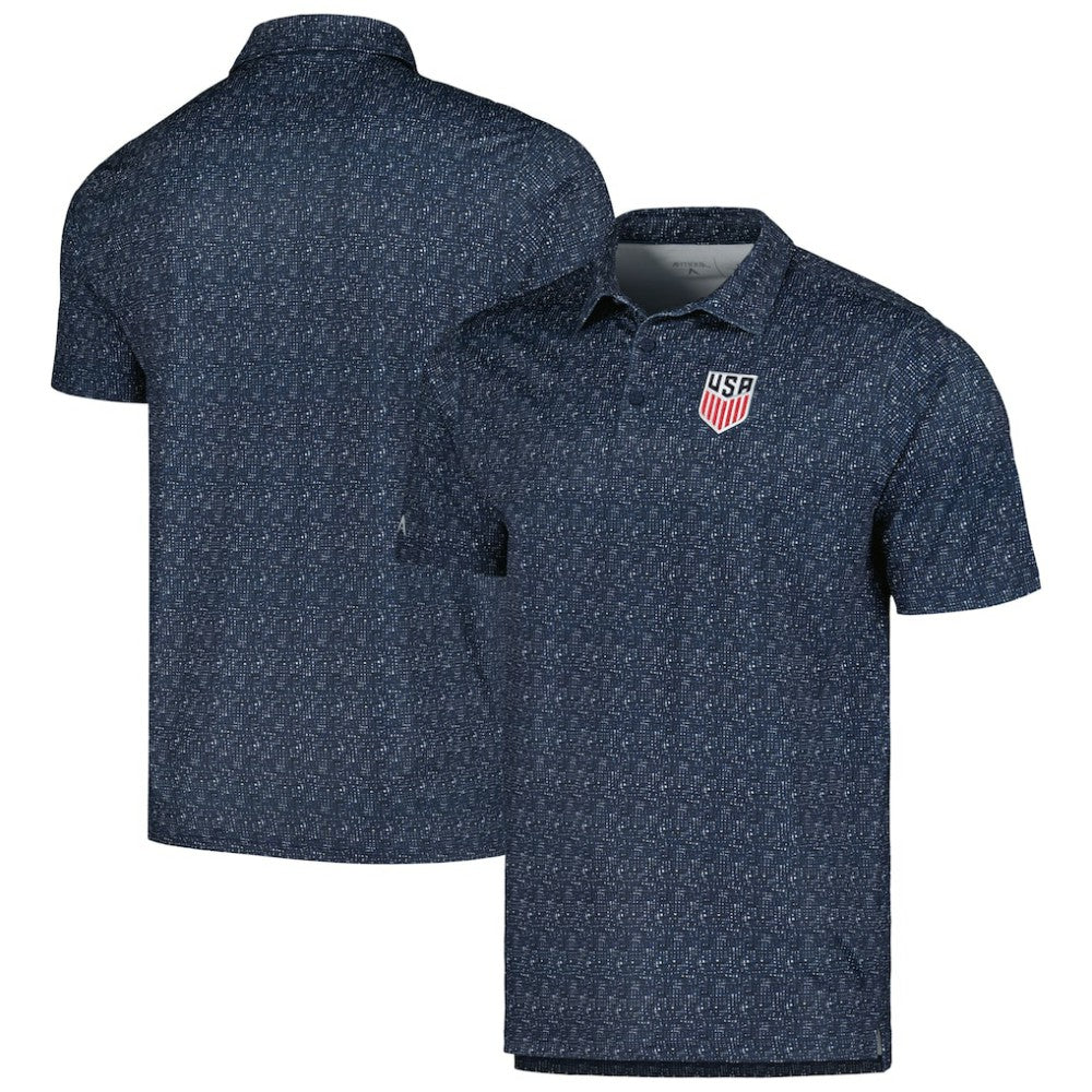 USMNT Antigua Figment Polo -  Navy