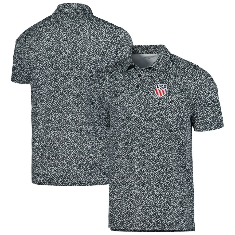 USMNT Antigua Terrace Polo -  Black