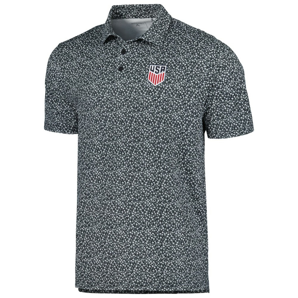 USMNT Antigua Terrace Polo -  Black