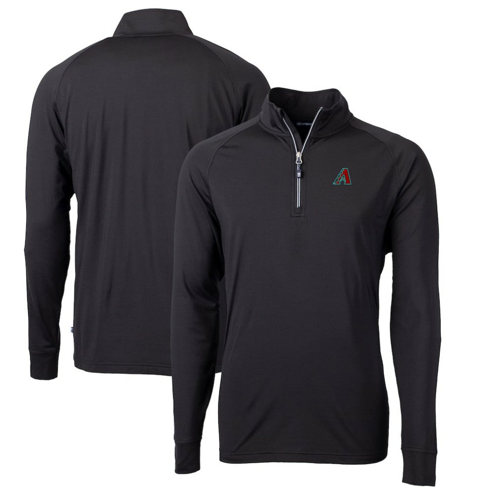 MLB Arizona Diamondbacks Cutter & Buck Adapt Eco Knit Recycled Quarter-Zip Pullover Top