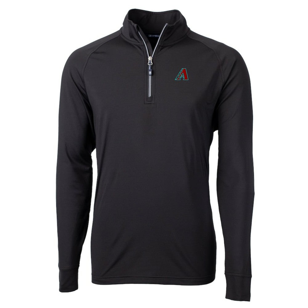 MLB Arizona Diamondbacks Cutter & Buck Adapt Eco Knit Recycled Quarter-Zip Pullover Top