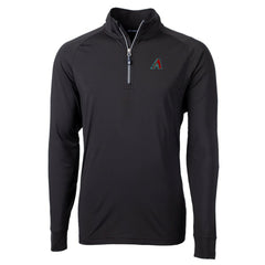MLB Arizona Diamondbacks Cutter & Buck Adapt Eco Knit Recycled Quarter-Zip Pullover Top