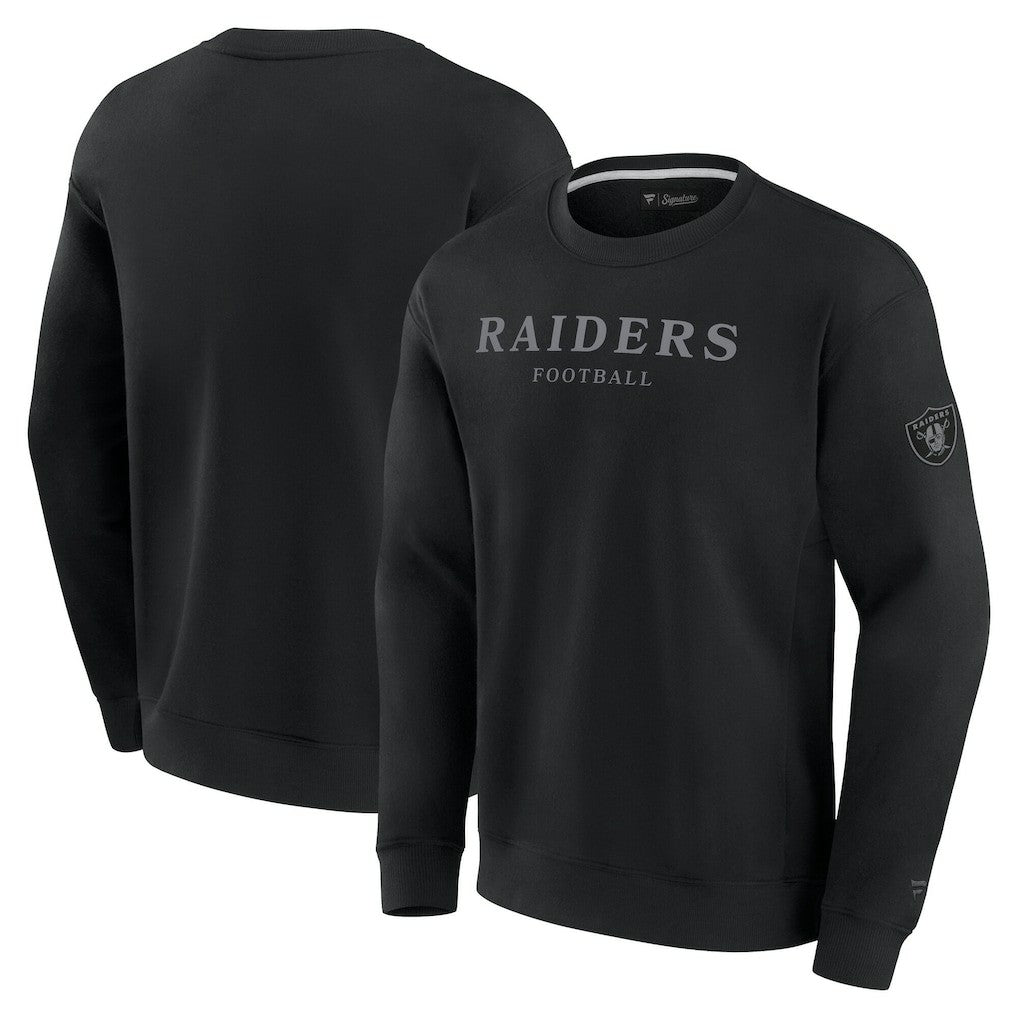 Unisex Elements Unlimited Fleece Pullover Sweatshirt - Las Vegas Raiders