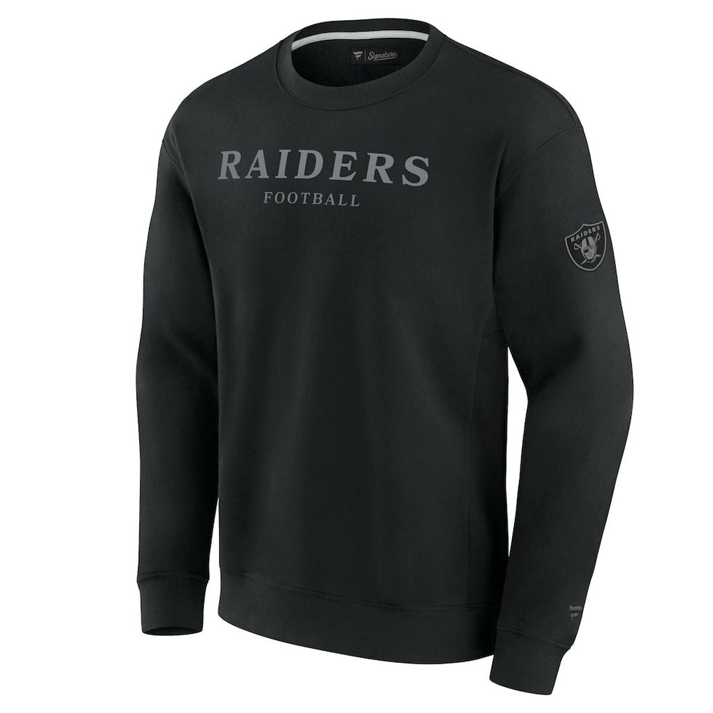 Unisex Elements Unlimited Fleece Pullover Sweatshirt - Las Vegas Raiders