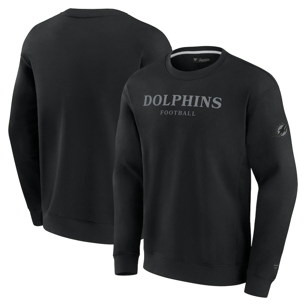 Unisex Elements Unlimited Fleece Pullover Sweatshirt - Miami Dolphins