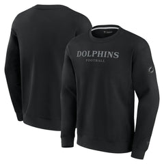 Unisex Elements Unlimited Fleece Pullover Sweatshirt - Miami Dolphins