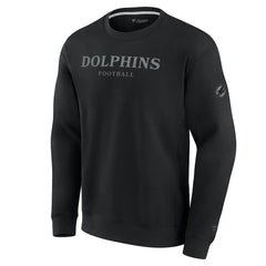 Unisex Elements Unlimited Fleece Pullover Sweatshirt - Miami Dolphins