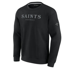 Unisex Elements Unlimited Fleece Pullover Sweatshirt - New Orleans Saints