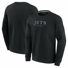 Unisex Elements Unlimited Fleece Pullover Sweatshirt - New York Jets