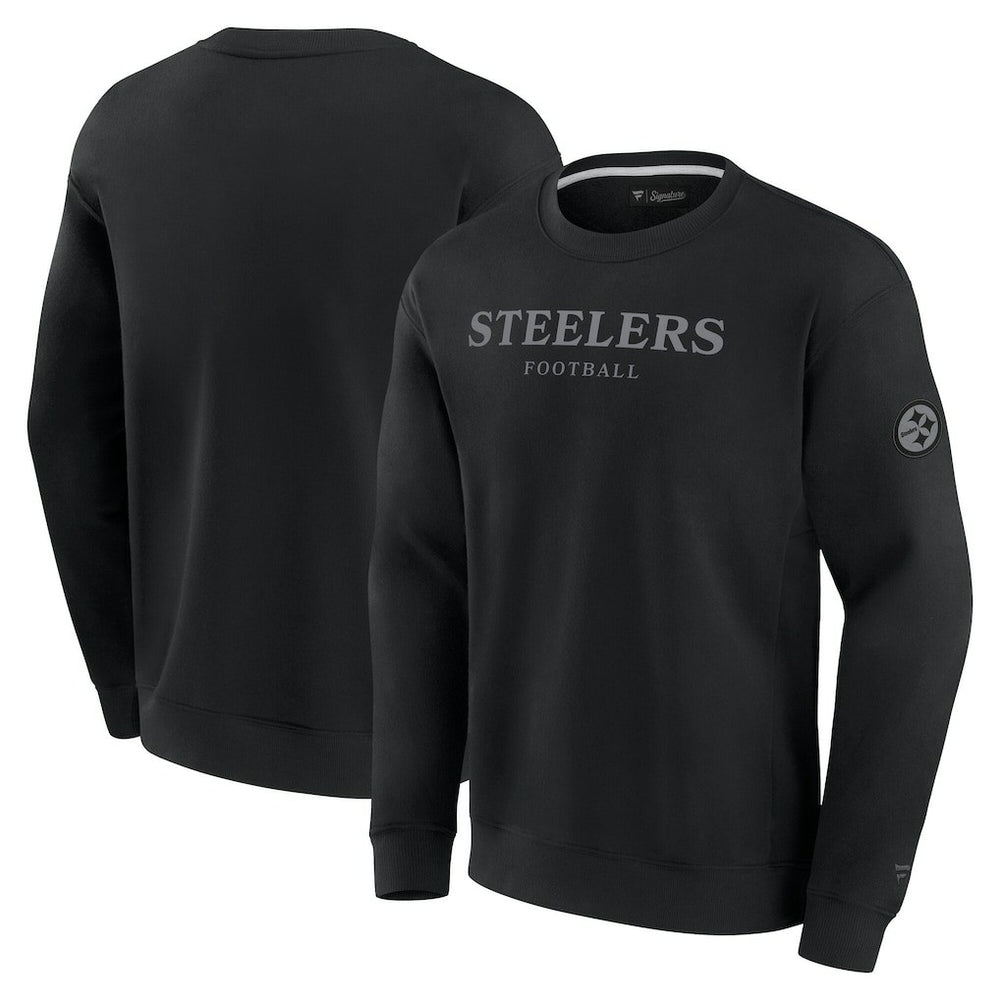 Unisex Elements Unlimited Fleece Pullover Sweatshirt - Pittsburgh Steelers