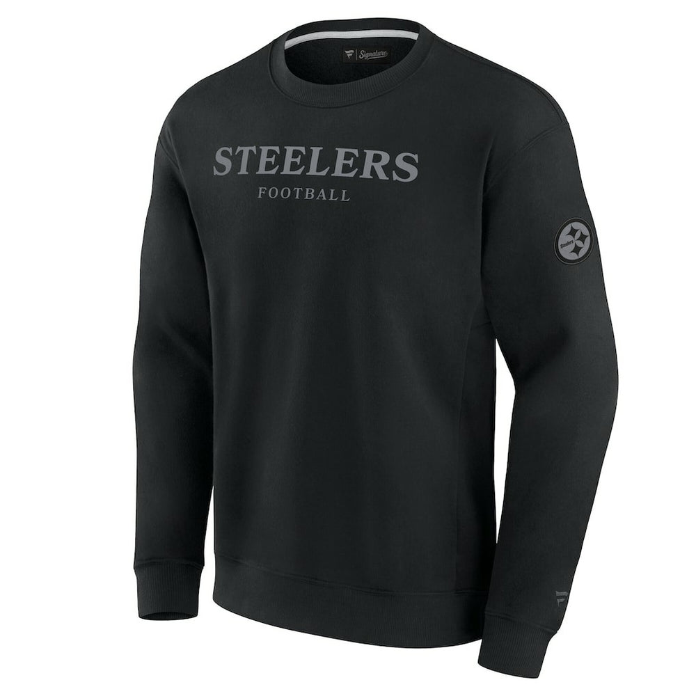 Unisex Elements Unlimited Fleece Pullover Sweatshirt - Pittsburgh Steelers