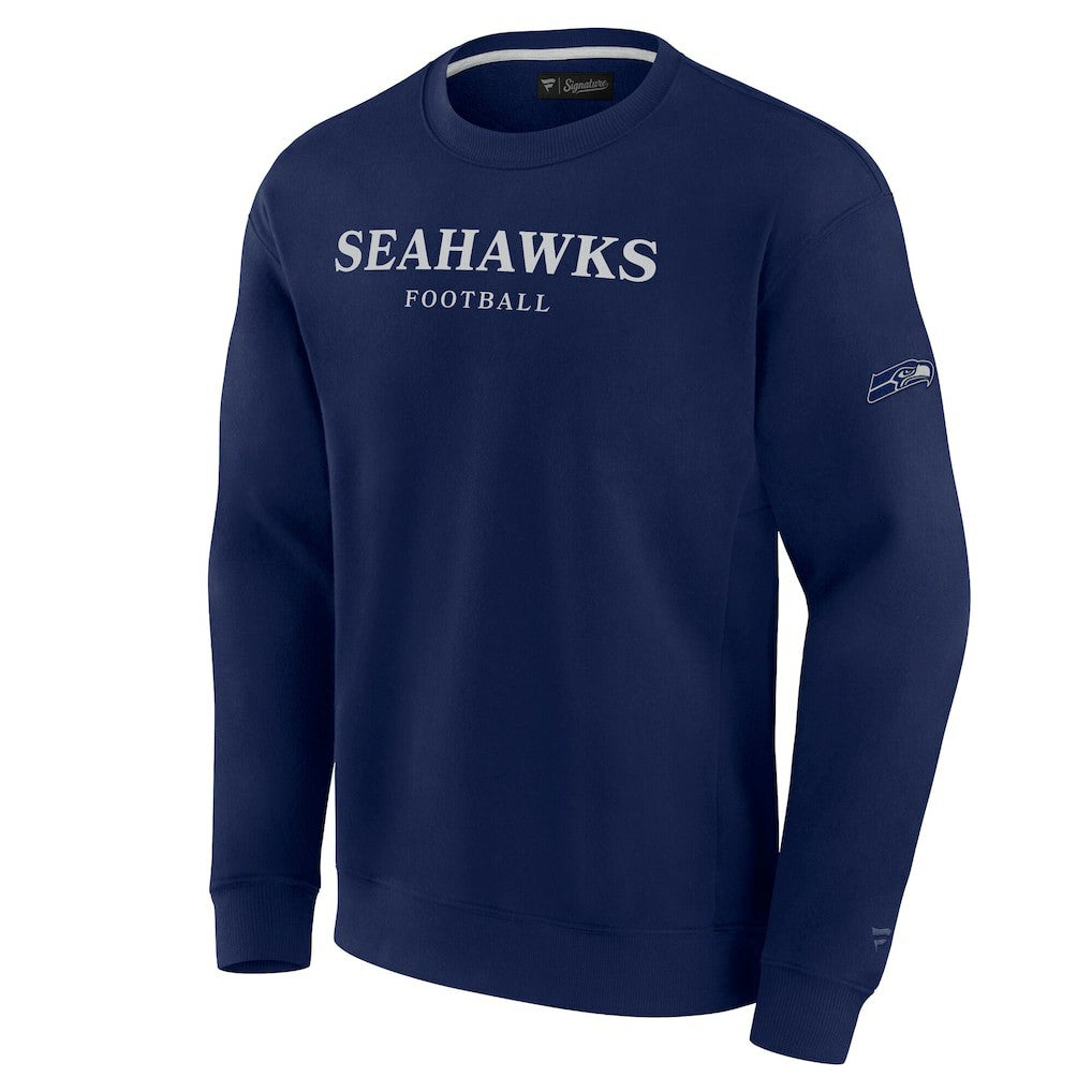 Unisex Elements Unlimited Fleece Pullover Sweatshirt - Seattle Seahawks