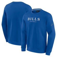 Unisex Elements Unlimited Fleece Pullover Sweatshirt - Buffalo Bills