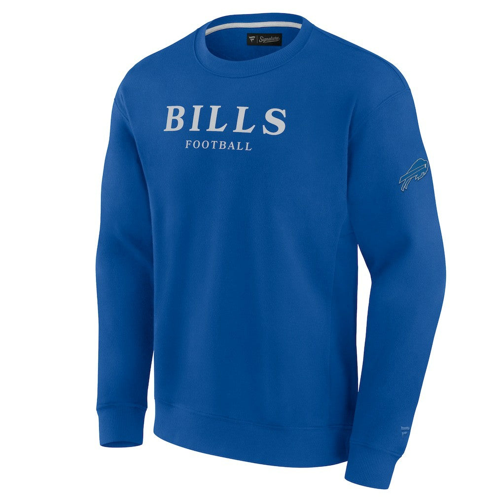 Unisex Elements Unlimited Fleece Pullover Sweatshirt - Buffalo Bills