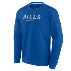 Unisex Elements Unlimited Fleece Pullover Sweatshirt - Buffalo Bills