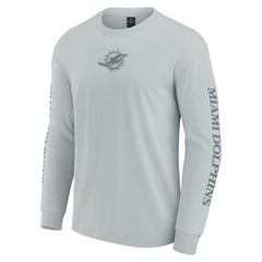 Unisex Elements Strive Long Sleeve T-Shirt - Miami Dolphins